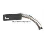 Щётки 5х10х30мм графит. с нак. b7.0,кр.пятак, (пылесос урал, буран)