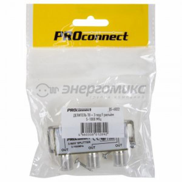 Делитель на 3TV 5-1000MHz, Proconnect splitter 05-6022