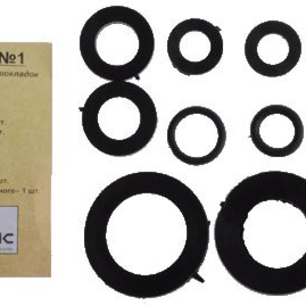 Набор сантехнических прокладок для смесителя "Сантехник" №1 28032