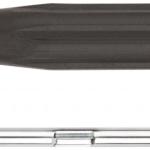 Отвертка 6x70 мм ph2/sl6 с переставным жалом, crv сталь, черная пластиковая ручка 56208