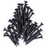 Саморезы черные по дереву 3,5*25 мм